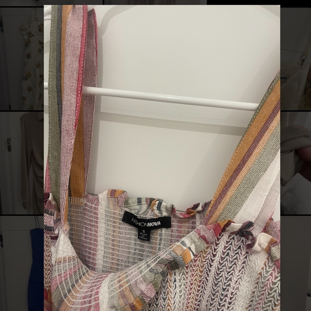 Multi Color Mini Dress - Picture 2 of 6